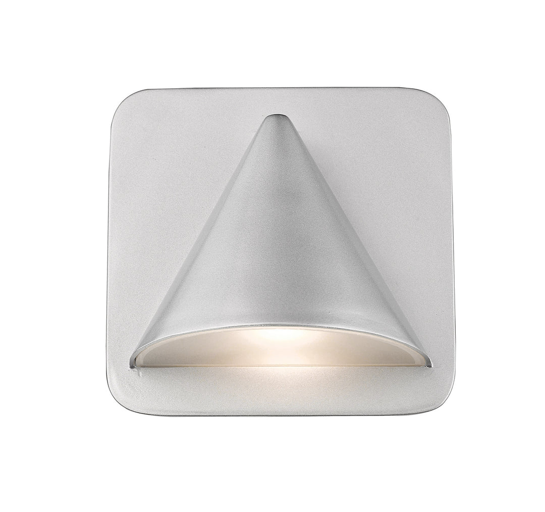 Obelisk LED Outdoor Wall Mount in Silver - available from The Lighting Shoppe, trusted by Canadian homeowners
