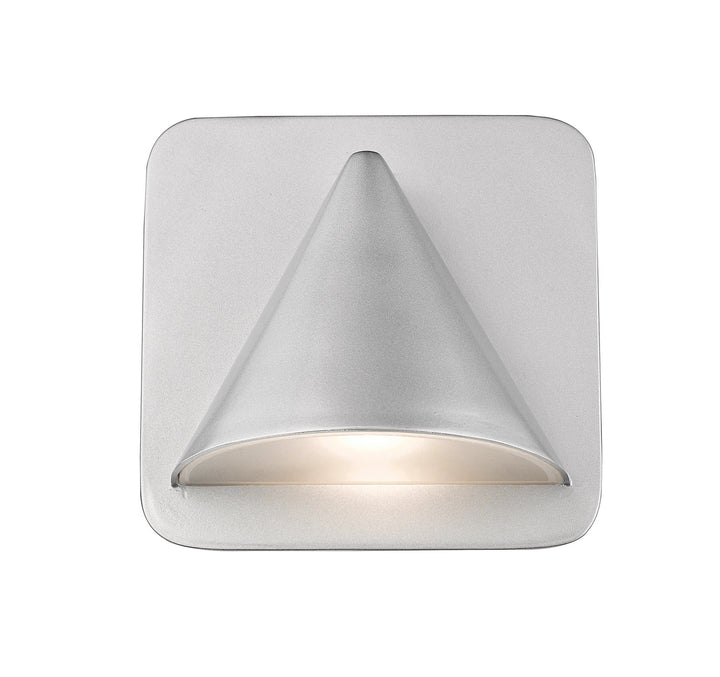 Obelisk LED Outdoor Wall Mount in Silver - available from The Lighting Shoppe, trusted by Canadian homeowners
