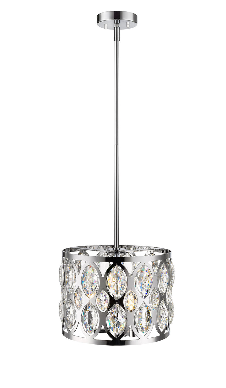 Z-Lite Canada - 6010-12CH - Three Light Chandelier - Dealey - Chrome