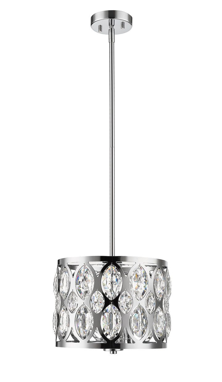 Z-Lite Canada - 6010-12CH - Three Light Chandelier - Dealey - Chrome