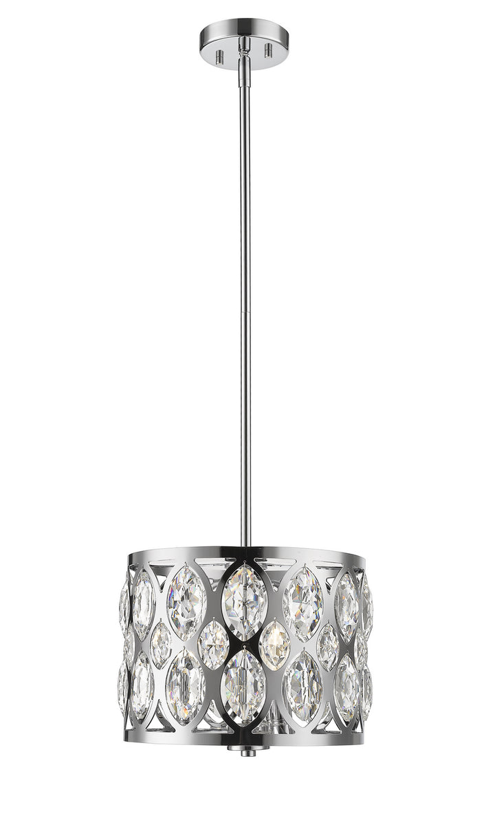 Z-Lite Canada - 6010-12CH - Three Light Chandelier - Dealey - Chrome