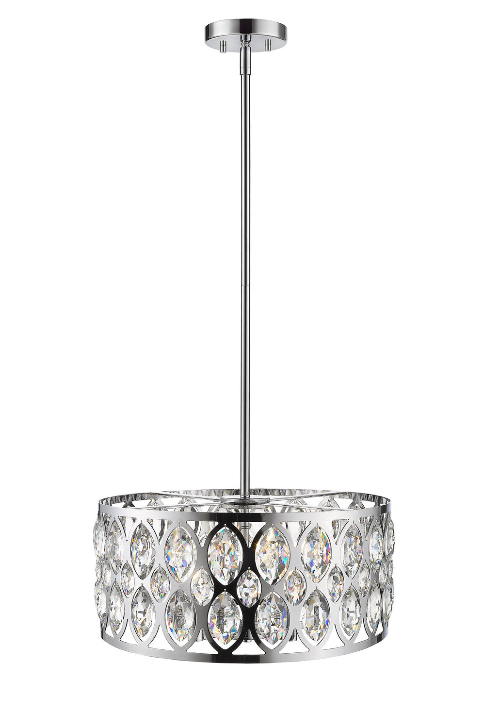 Z-Lite Canada - 6010-20CH - Five Light Chandelier - Dealey - Chrome