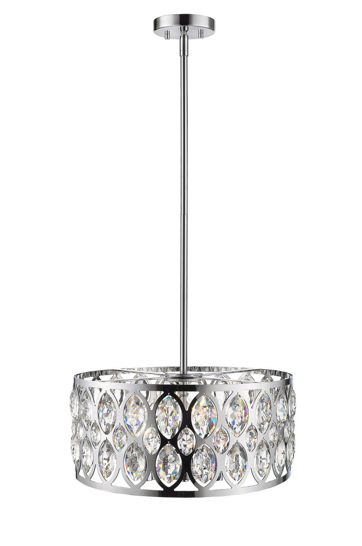 Z-Lite Canada - 6010-20CH - Five Light Chandelier - Dealey - Chrome
