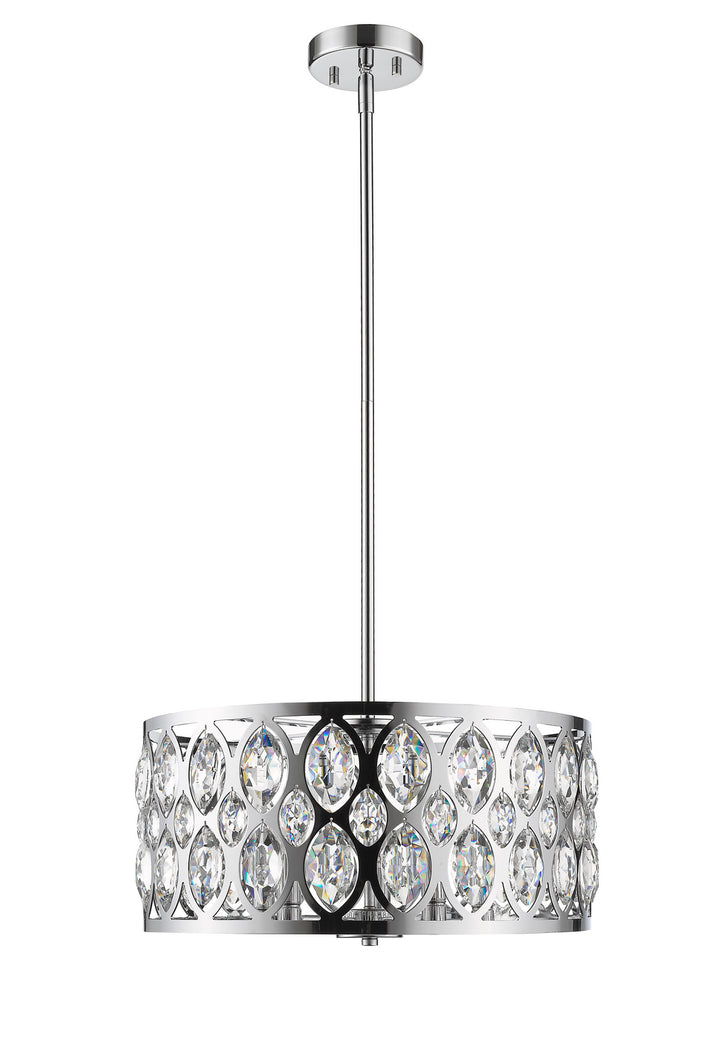 Z-Lite Canada - 6010-20CH - Five Light Chandelier - Dealey - Chrome