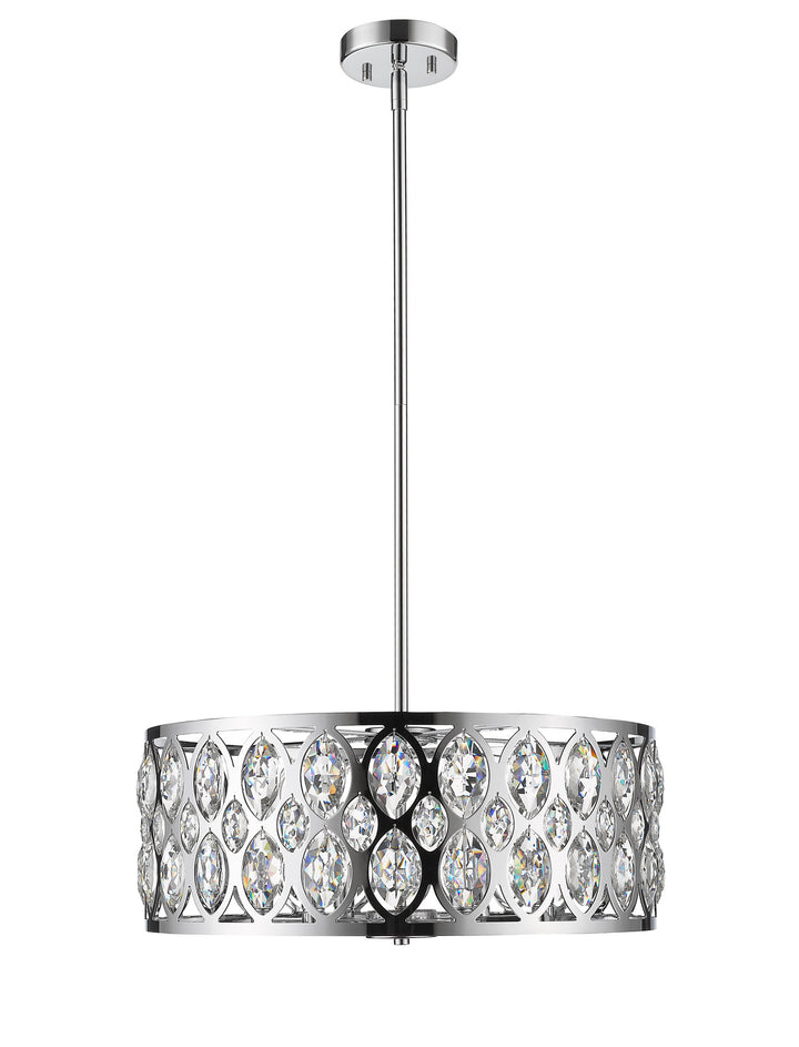 Z-Lite Canada - 6010-24CH - Six Light Chandelier - Dealey - Chrome