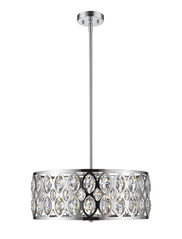 Z-Lite Canada - 6010-24CH - Six Light Chandelier - Dealey - Chrome