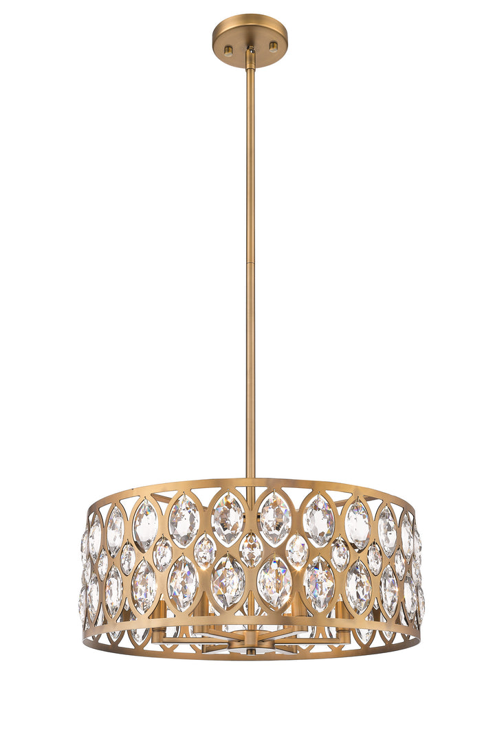Z-Lite Canada - 6010-24HB - Six Light Chandelier - Dealey - Heirloom Brass