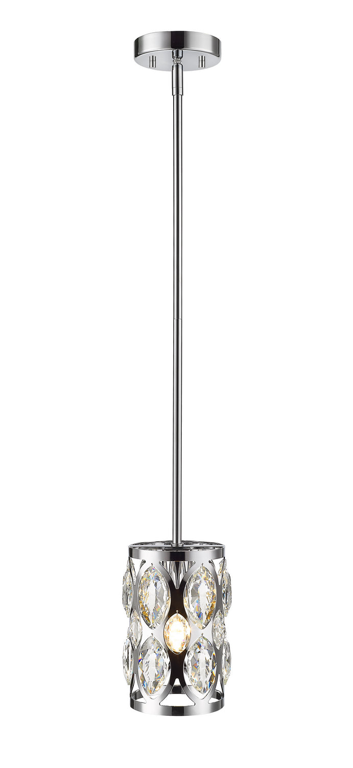 Z-Lite Canada - 6010MP-CH - One Light Pendant - Dealey - Chrome