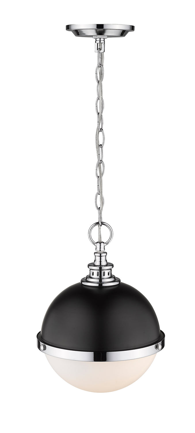 Z-Lite Canada - 619MP-MB-CH - Two Light Pendant - Peyton - Matte Black + Chrome