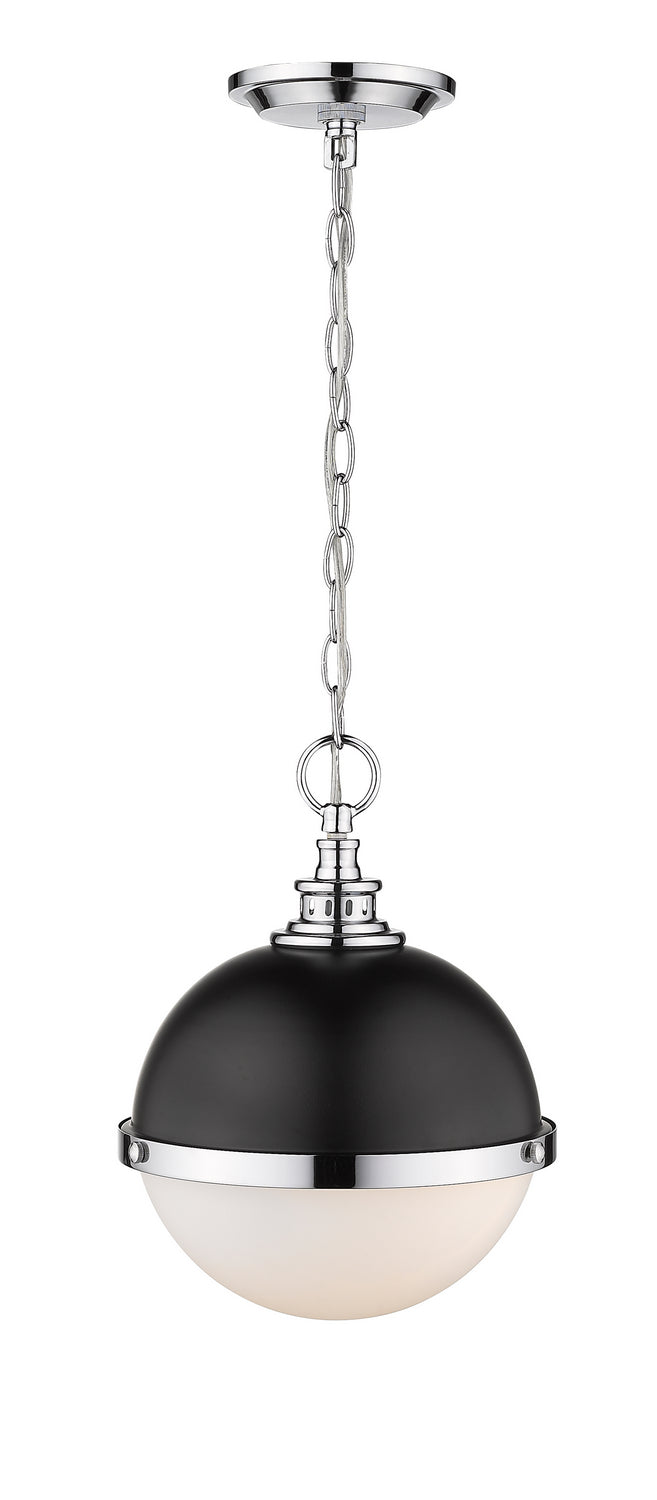 Z-Lite Canada - 619MP-MB-CH - Two Light Pendant - Peyton - Matte Black + Chrome