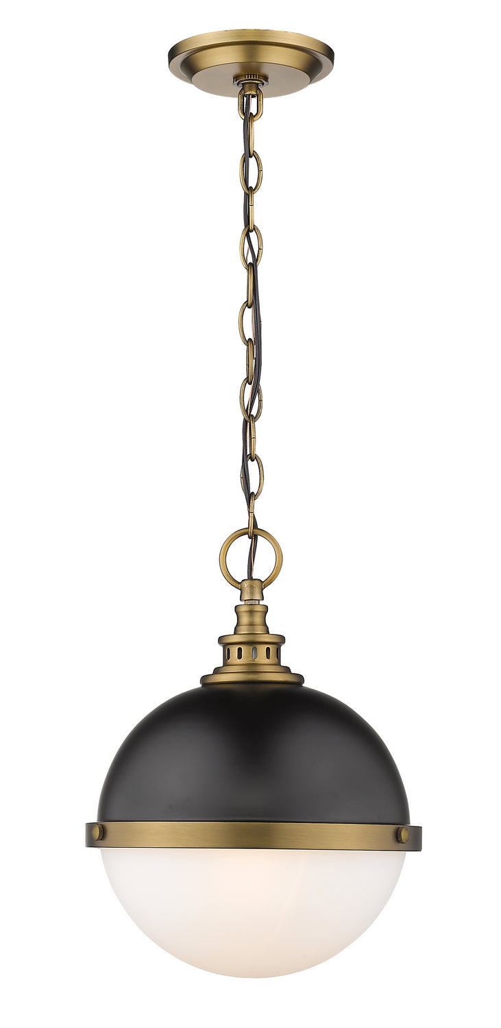Z-Lite Canada - 619MP-MB-FB - Two Light Pendant - Peyton - Matte Black + Factory Bronze