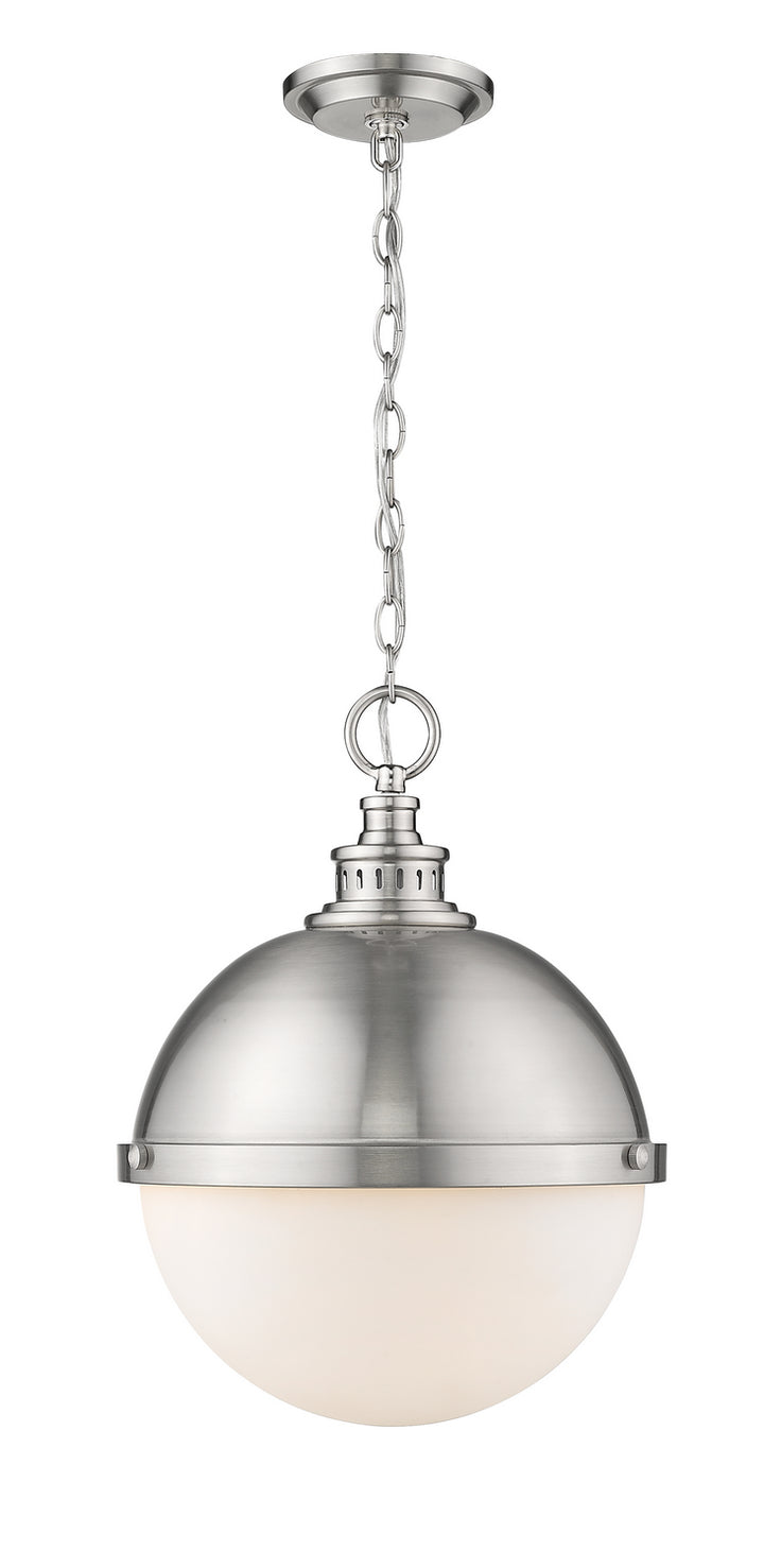 Peyton Two Light Pendant in Brushed Nickel - available from The Lighting Shoppe, trusted by Canadian homeowners