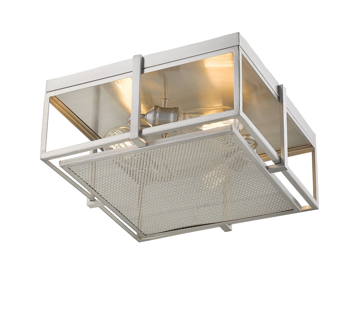 Z-Lite Canada - 724F15-BN - Three Light Flush Mount - Halcyon - Brushed Nickel