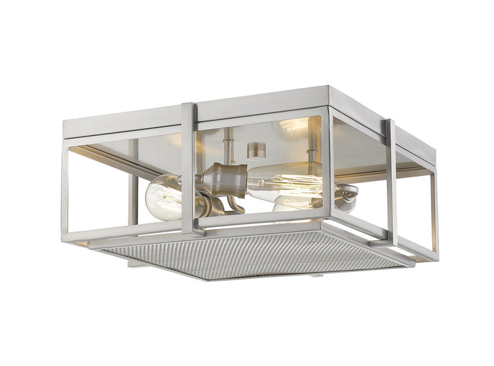 Z-Lite Canada - 724F15-BN - Three Light Flush Mount - Halcyon - Brushed Nickel