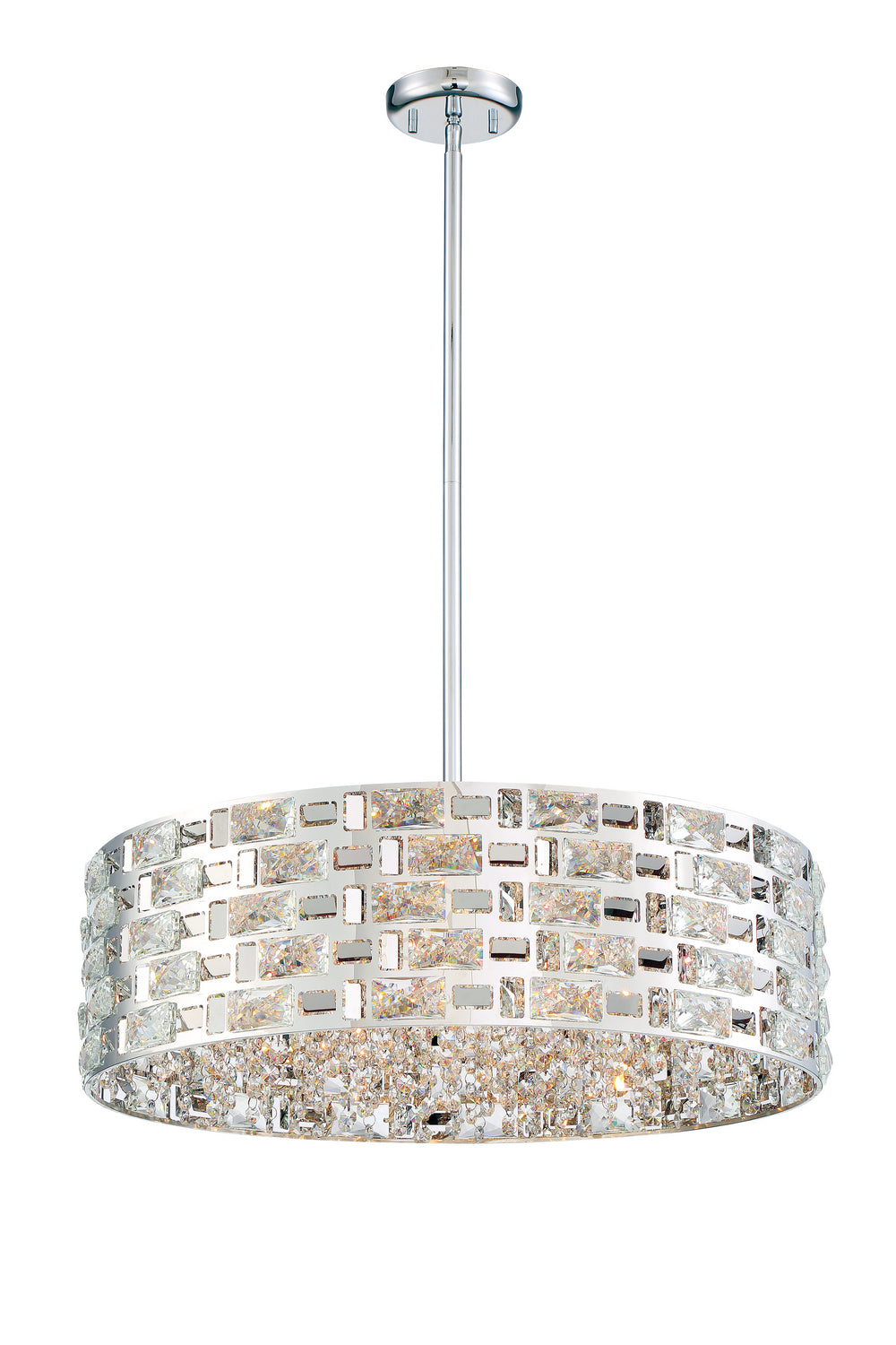 Z-Lite Canada - 912P24-CH - Seven Light Chandelier - Aludra - Chrome