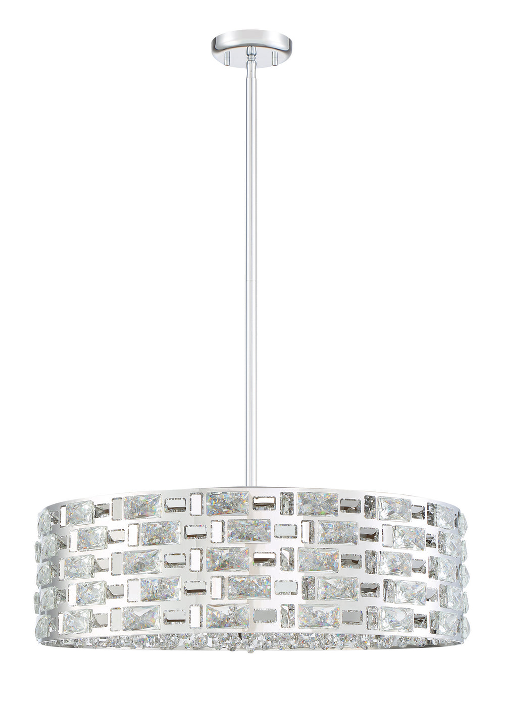 Z-Lite Canada - 912P24-CH - Seven Light Chandelier - Aludra - Chrome