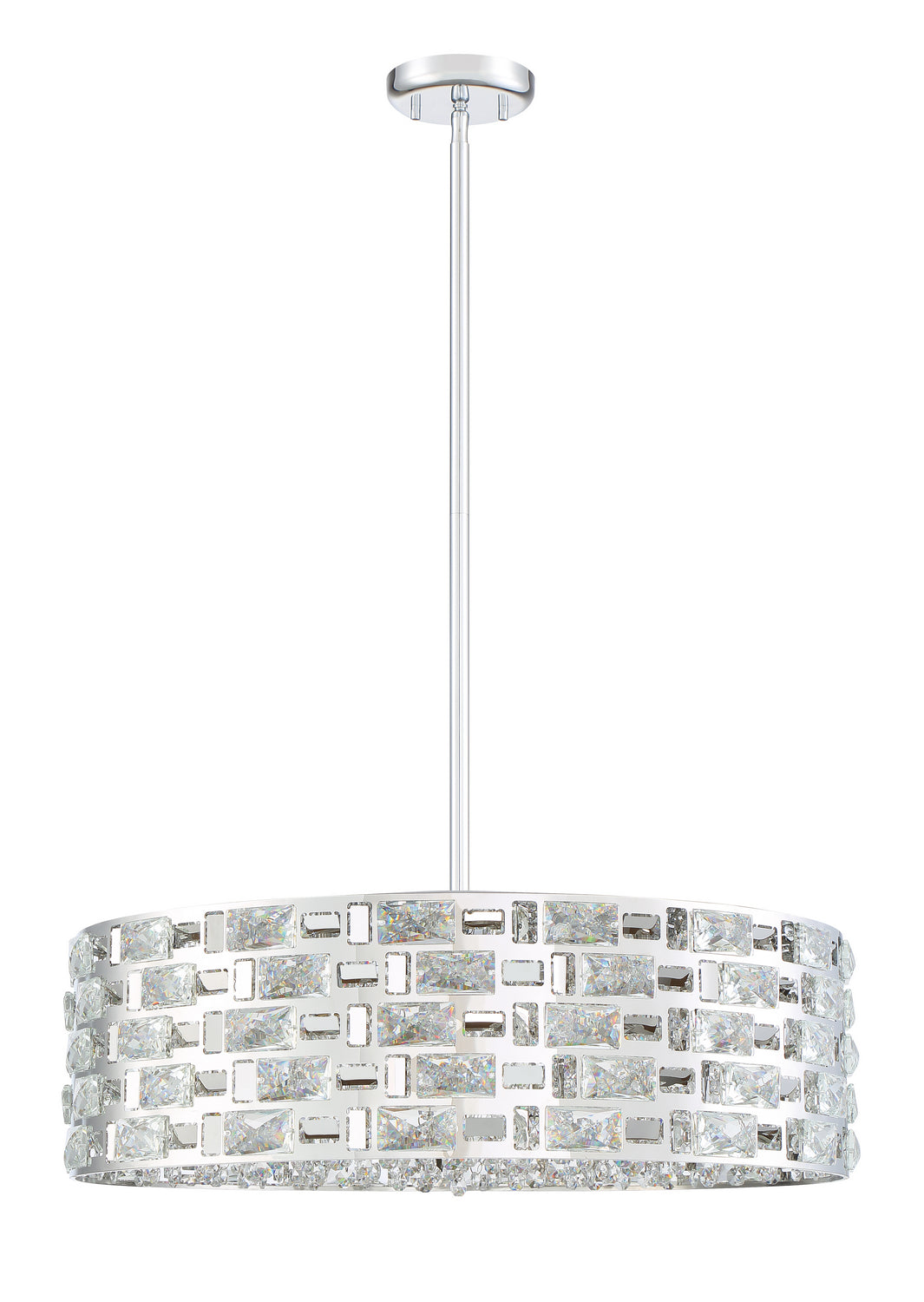 Z-Lite Canada - 912P24-CH - Seven Light Chandelier - Aludra - Chrome