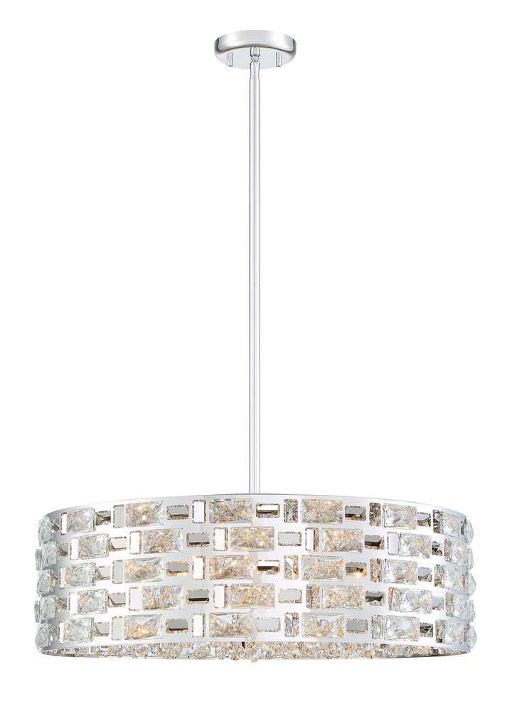 Z-Lite Canada - 912P24-CH - Seven Light Chandelier - Aludra - Chrome