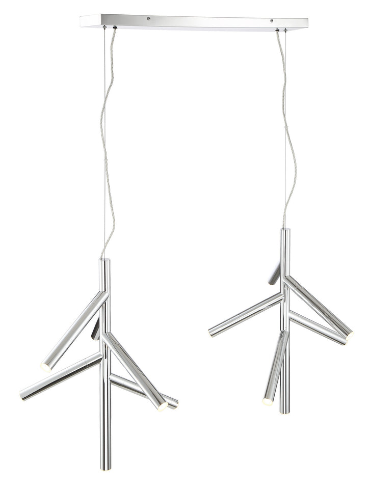 Z-Lite Canada - 917-6CH-LED-2LCH - LED Linear Chandelier - Forest - Chrome