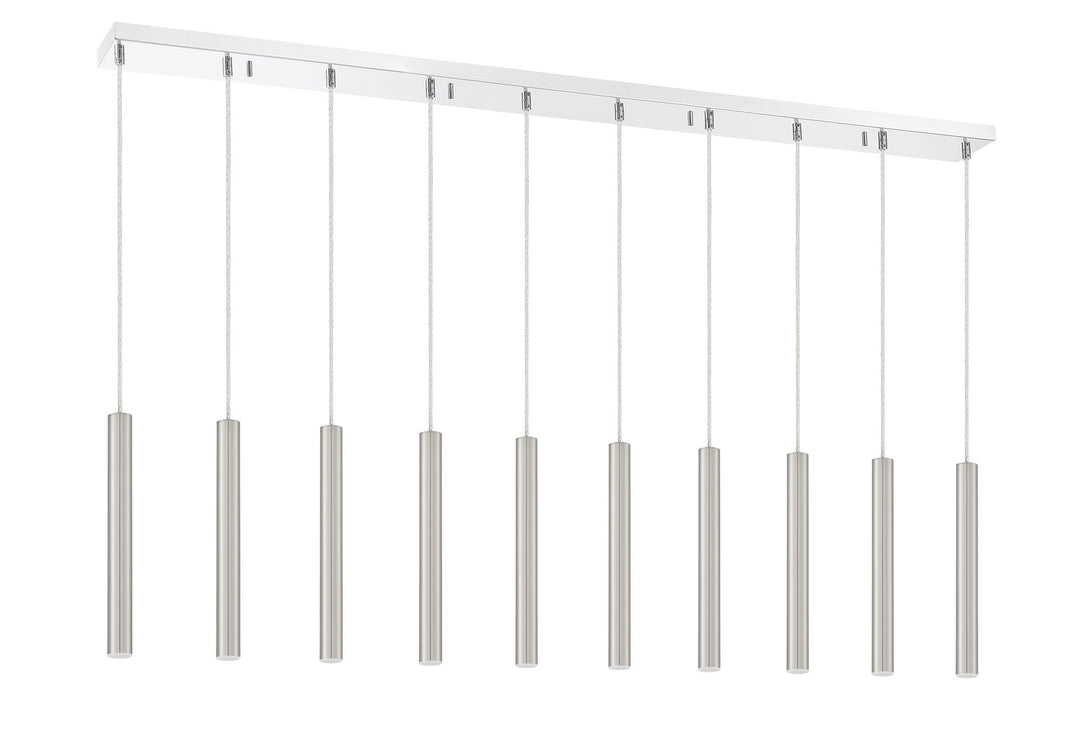 Z-Lite Canada - 917MP12-BN-LED-10LCH - LED Linear Chandelier - Forest - Chrome