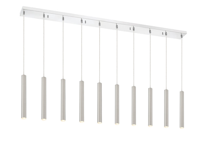 Z-Lite Canada - 917MP12-BN-LED-10LCH - LED Linear Chandelier - Forest - Chrome