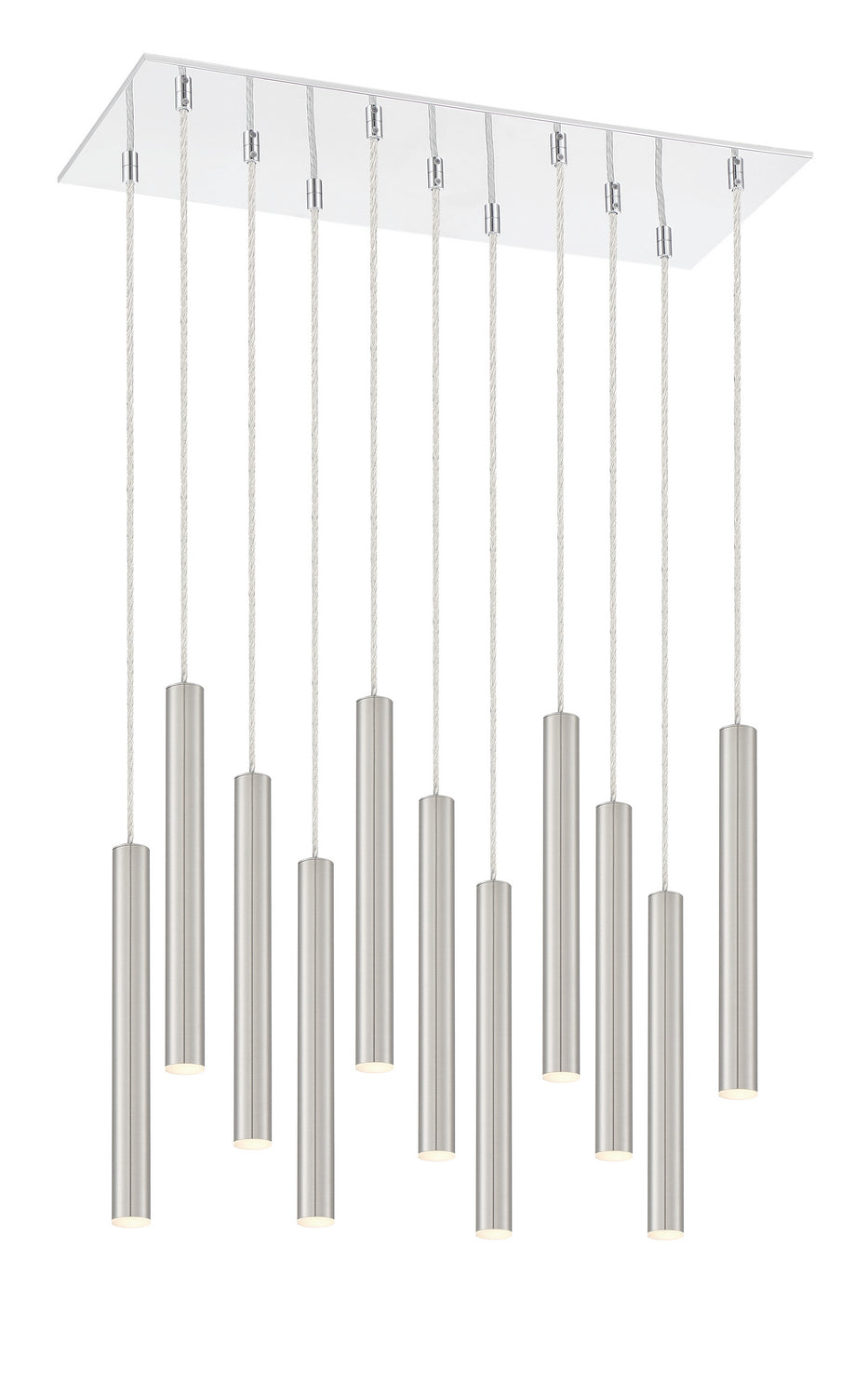 Z-Lite Canada - 917MP12-BN-LED-11LCH - LED Chandelier - Forest - Chrome