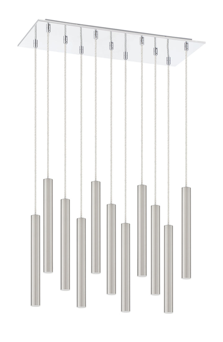 Z-Lite Canada - 917MP12-BN-LED-11LCH - LED Chandelier - Forest - Chrome
