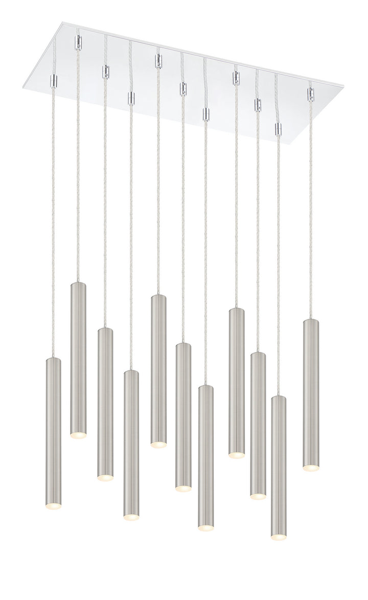 Z-Lite Canada - 917MP12-BN-LED-11LCH - LED Chandelier - Forest - Chrome