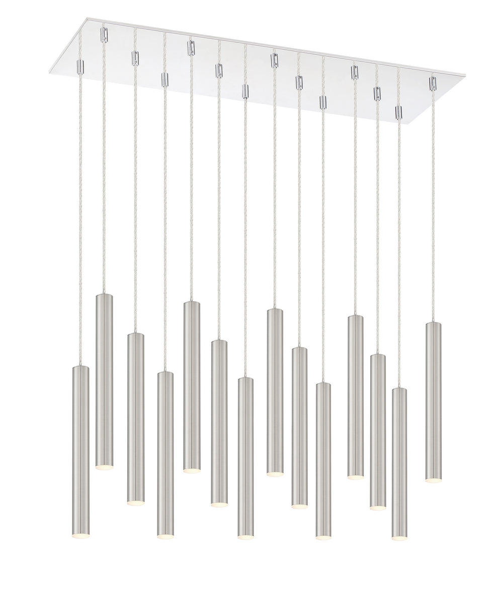 Z-Lite Canada - 917MP12-BN-LED-14LCH - LED Chandelier - Forest - Chrome