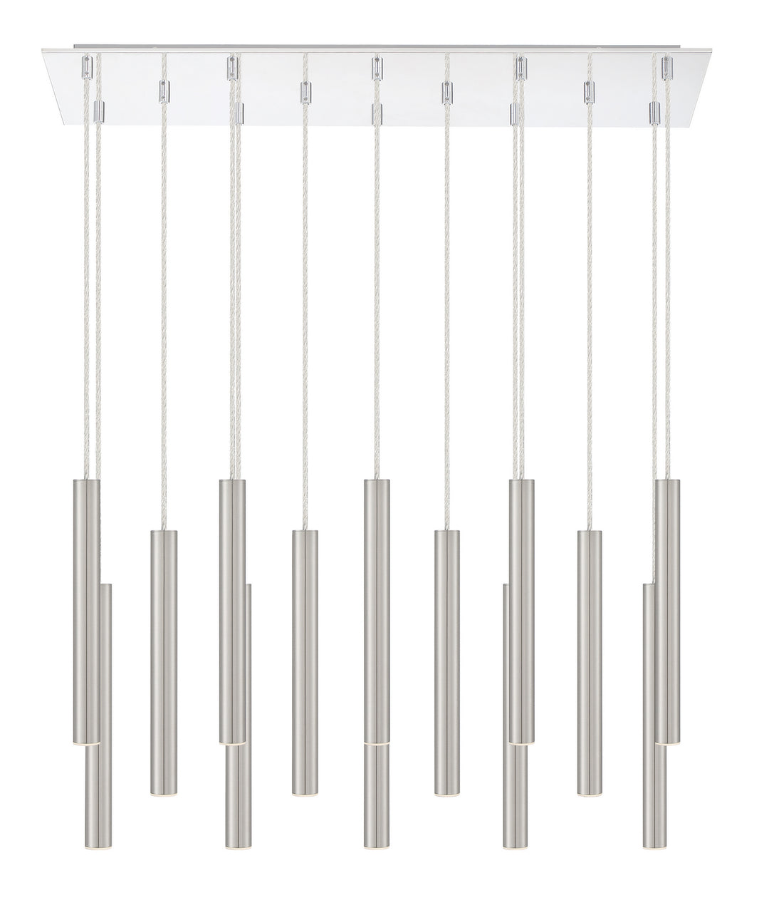 Z-Lite Canada - 917MP12-BN-LED-14LCH - LED Chandelier - Forest - Chrome