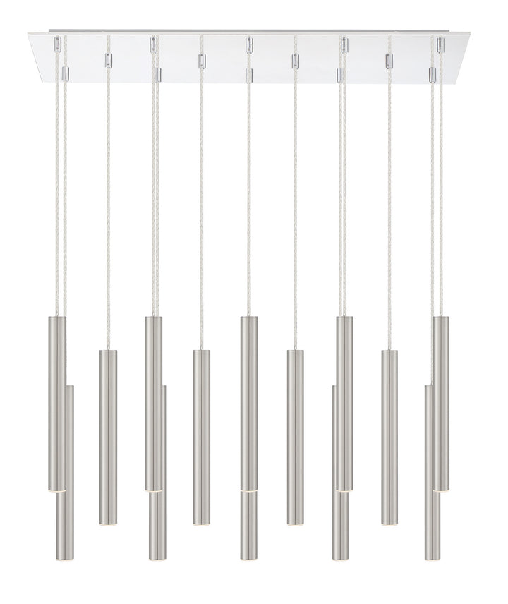 Z-Lite Canada - 917MP12-BN-LED-14LCH - LED Chandelier - Forest - Chrome