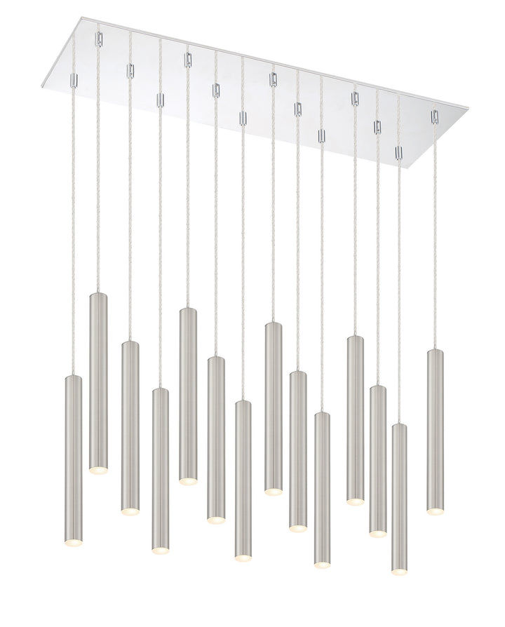 Z-Lite Canada - 917MP12-BN-LED-14LCH - LED Chandelier - Forest - Chrome