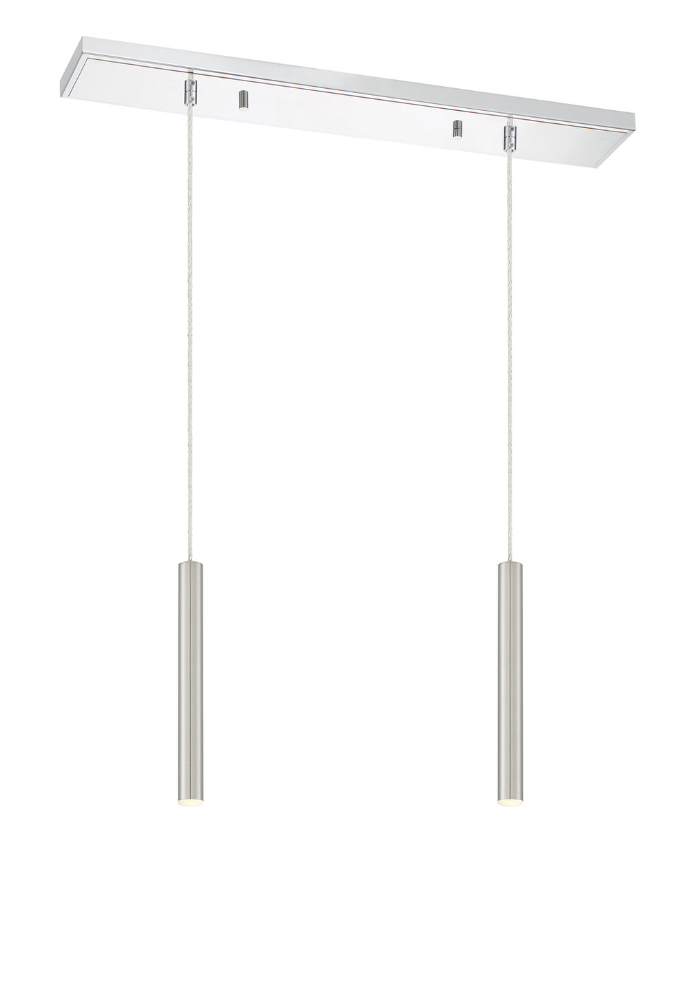 Z-Lite Canada - 917MP12-BN-LED-2LCH - LED Linear Chandelier - Forest - Chrome