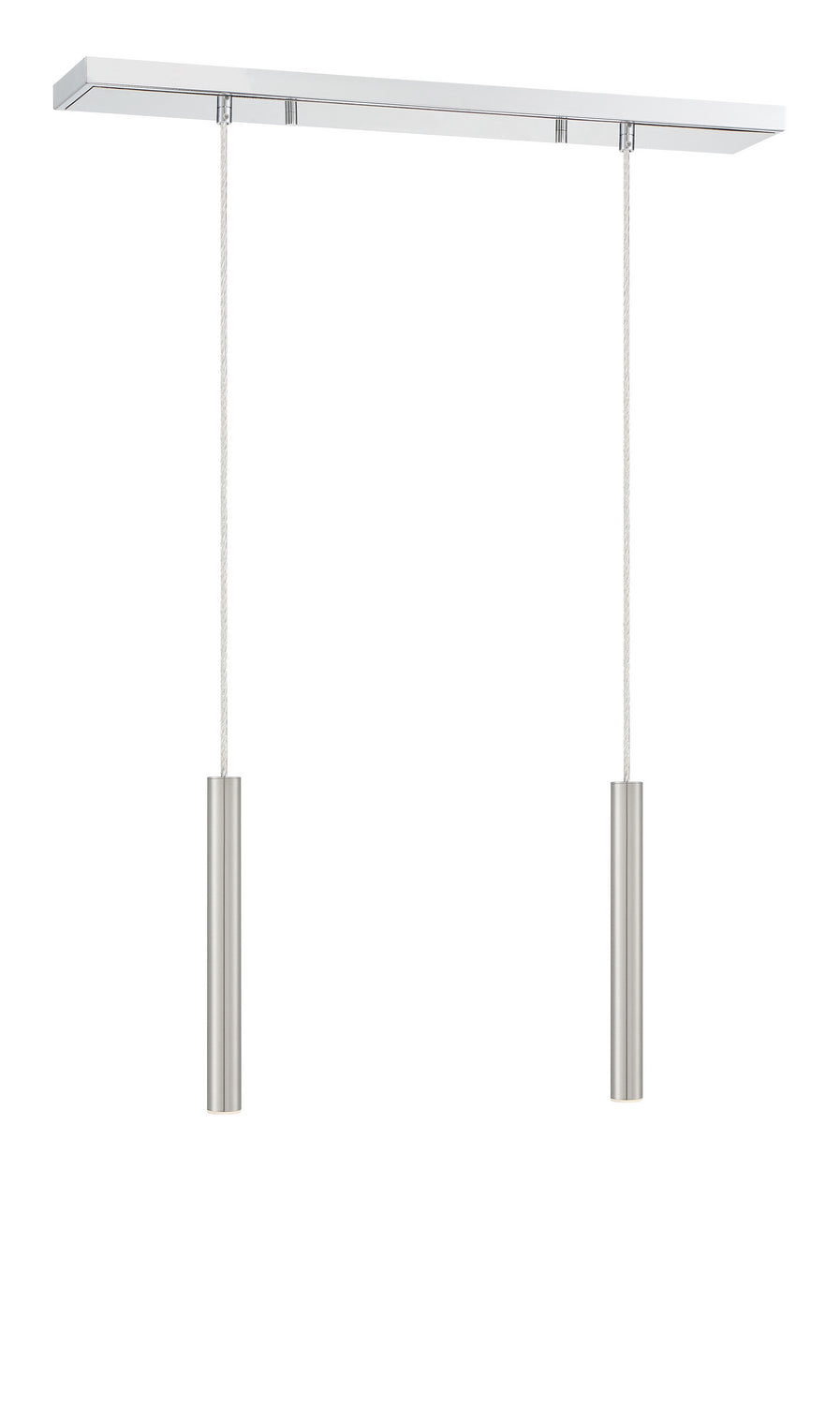 Z-Lite Canada - 917MP12-BN-LED-2LCH - LED Linear Chandelier - Forest - Chrome