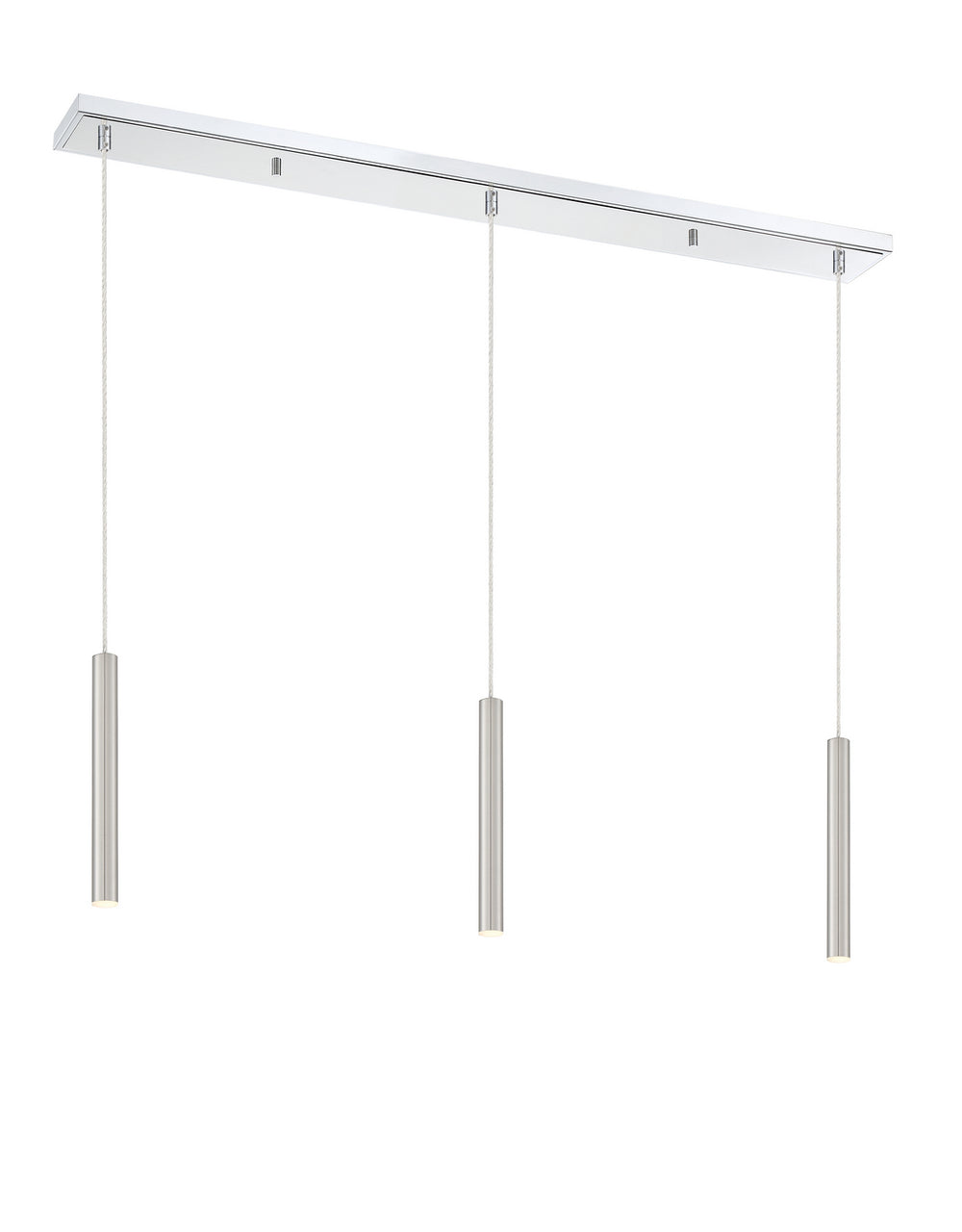 Z-Lite Canada - 917MP12-BN-LED-3LCH - LED Linear Chandelier - Forest - Chrome