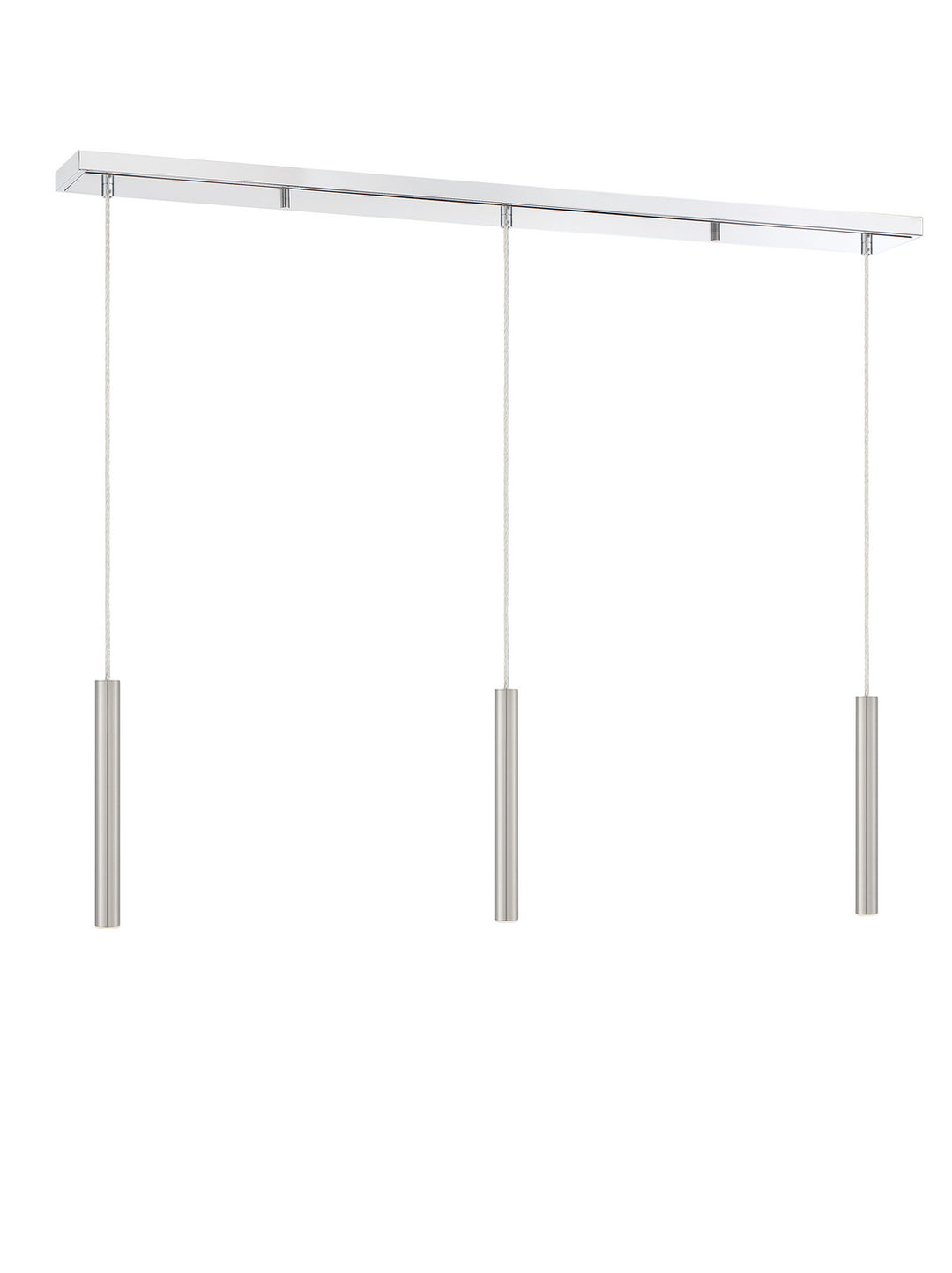 Z-Lite Canada - 917MP12-BN-LED-3LCH - LED Linear Chandelier - Forest - Chrome