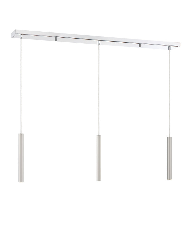 Z-Lite Canada - 917MP12-BN-LED-3LCH - LED Linear Chandelier - Forest - Chrome
