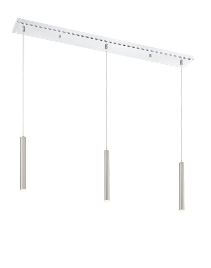 Z-Lite Canada - 917MP12-BN-LED-3LCH - LED Linear Chandelier - Forest - Chrome
