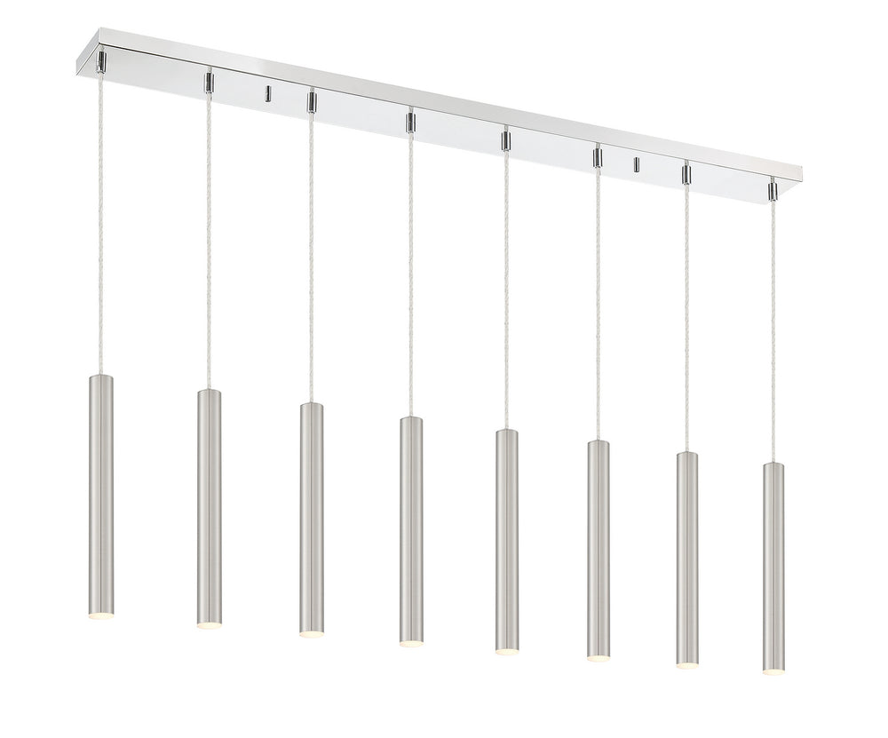 Z-Lite Canada - 917MP12-BN-LED-8LCH - LED Linear Chandelier - Forest - Chrome
