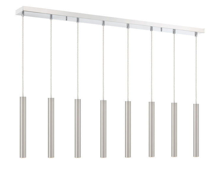 Z-Lite Canada - 917MP12-BN-LED-8LCH - LED Linear Chandelier - Forest - Chrome