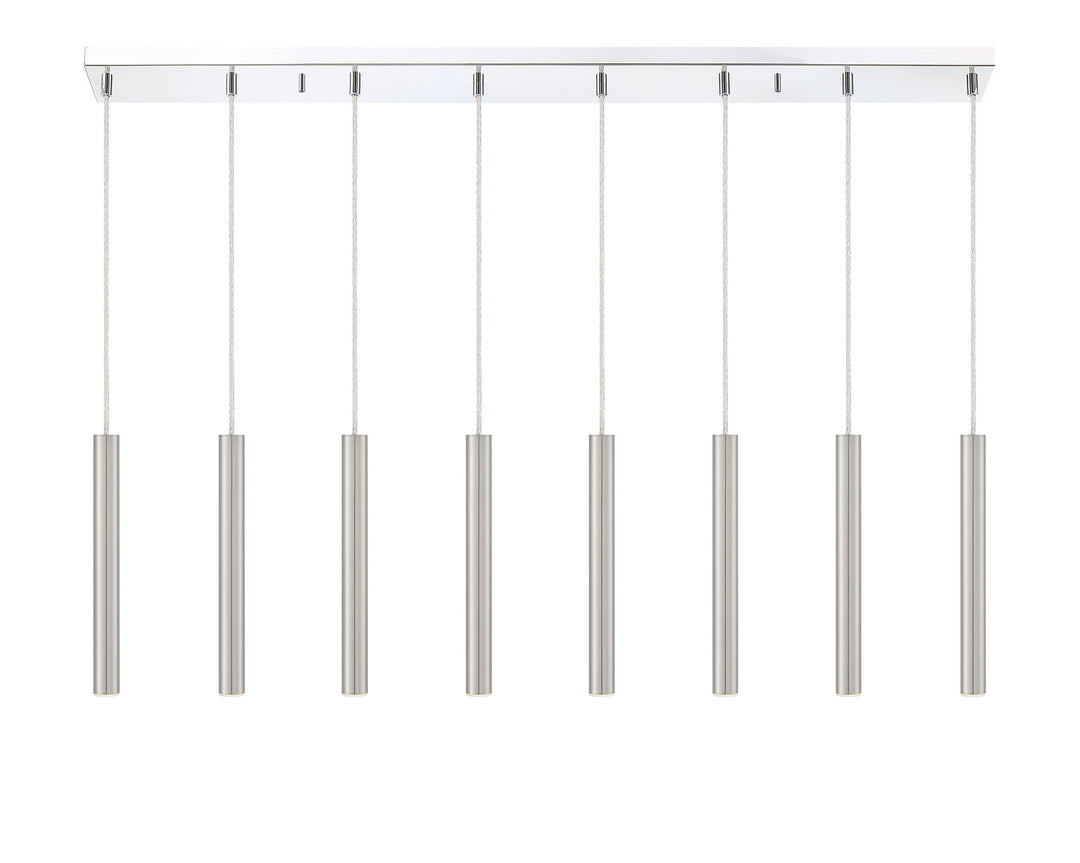 Z-Lite Canada - 917MP12-BN-LED-8LCH - LED Linear Chandelier - Forest - Chrome