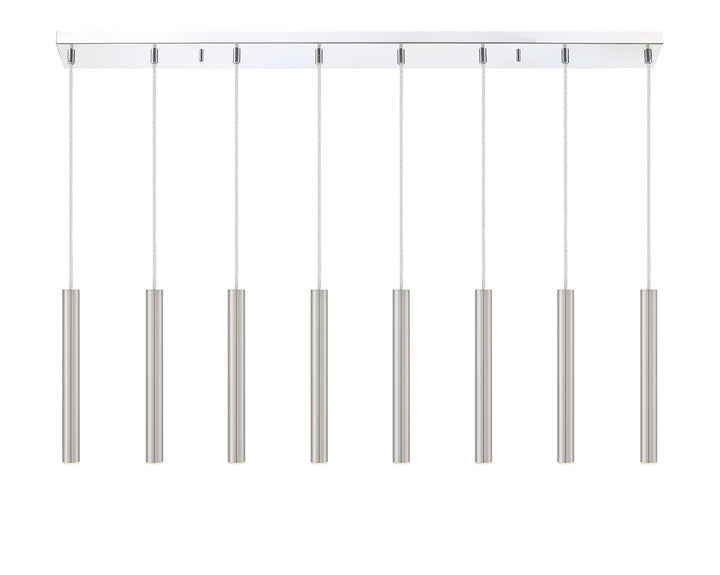 Z-Lite Canada - 917MP12-BN-LED-8LCH - LED Linear Chandelier - Forest - Chrome