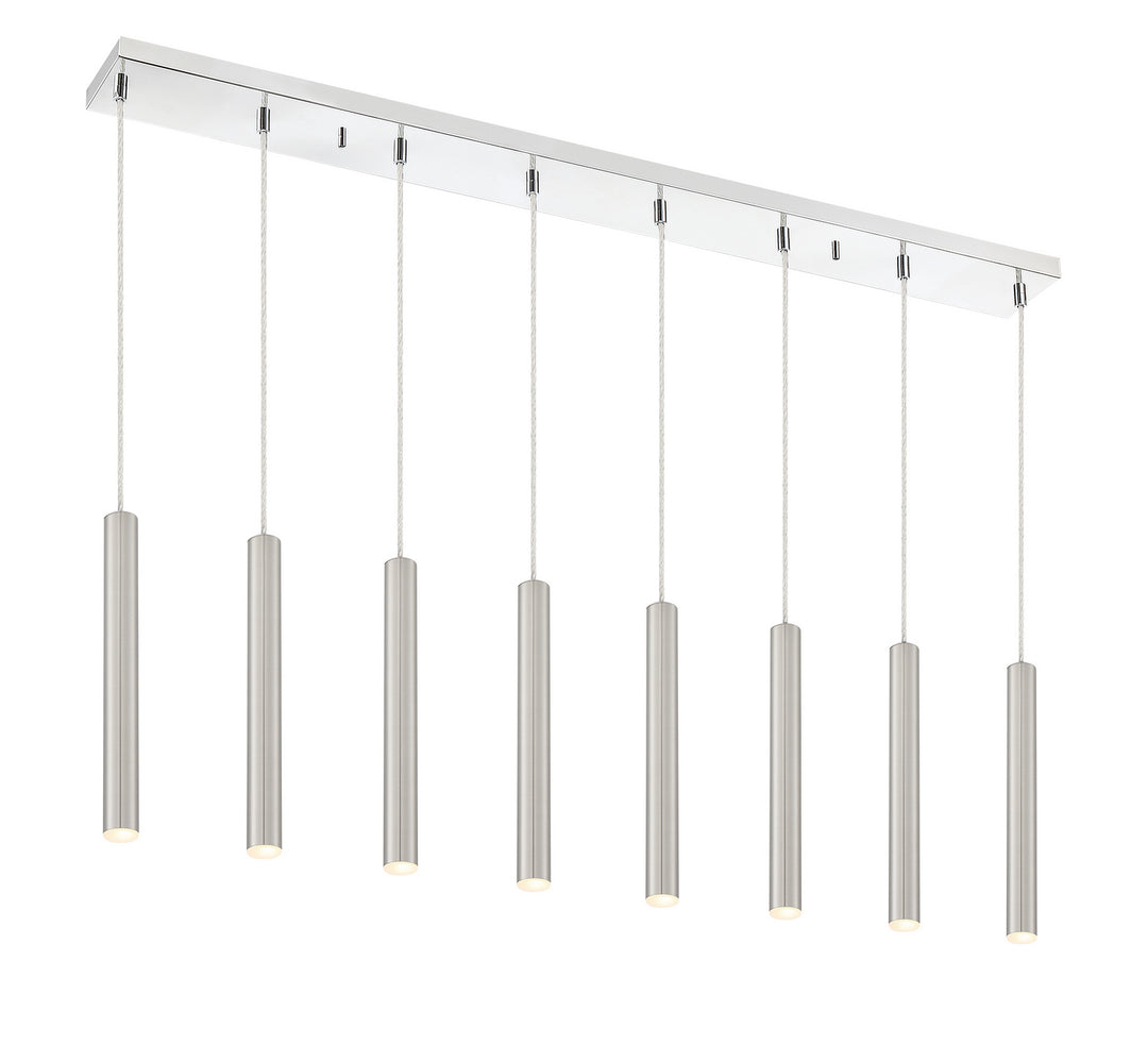 Forest LED Linear Chandelier in Chrome - available from The Lighting Shoppe, trusted by Canadian homeowners