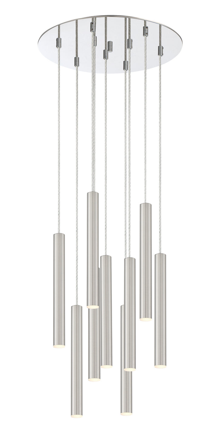 Z-Lite Canada - 917MP12-BN-LED-9RCH - LED Chandelier - Forest - Chrome