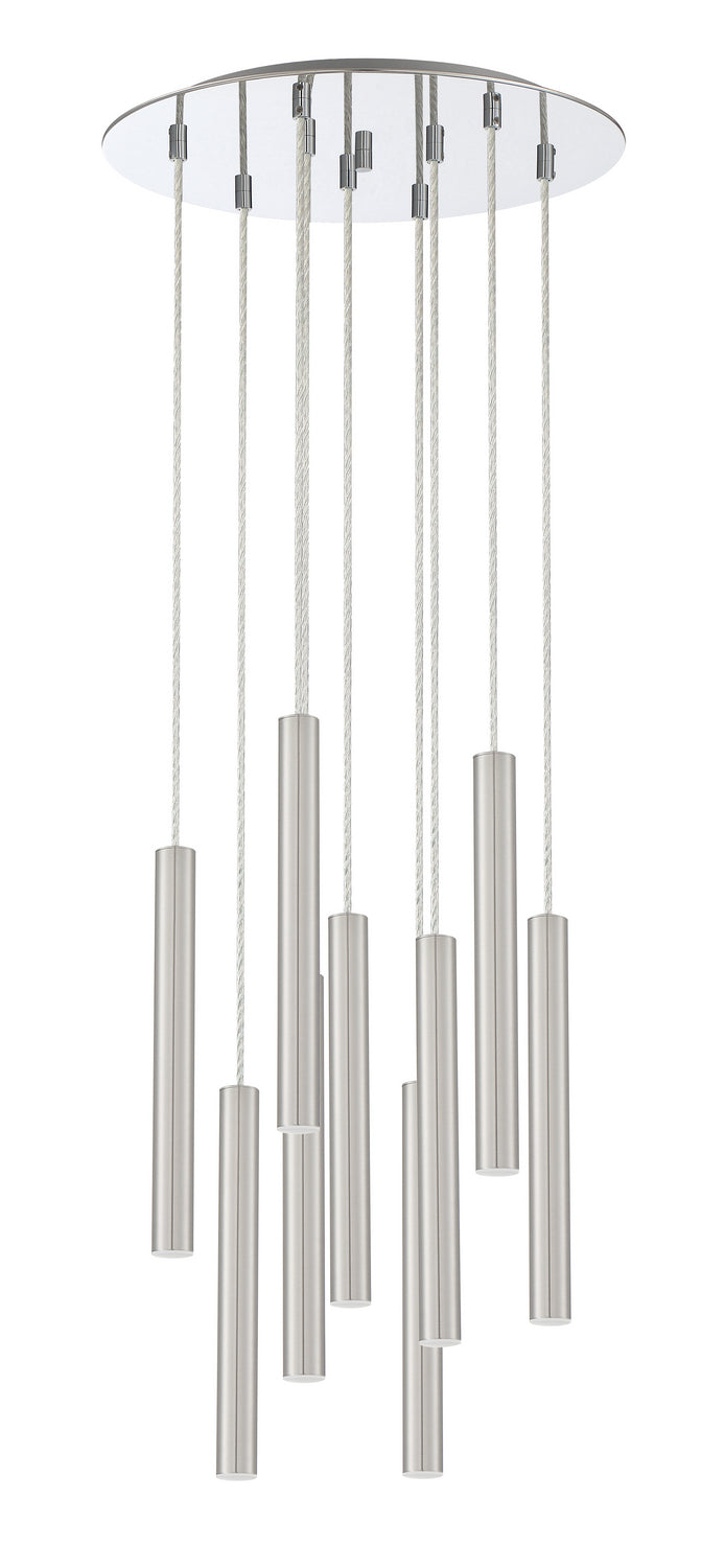 Z-Lite Canada - 917MP12-BN-LED-9RCH - LED Chandelier - Forest - Chrome