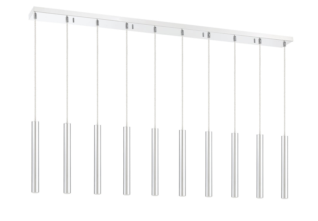Z-Lite Canada - 917MP12-CH-LED-10LCH - LED Linear Chandelier - Forest - Chrome
