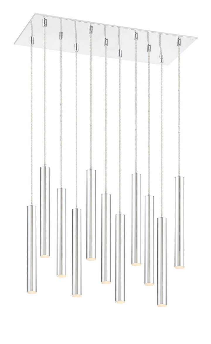 Z-Lite Canada - 917MP12-CH-LED-11LCH - LED Chandelier - Forest - Chrome