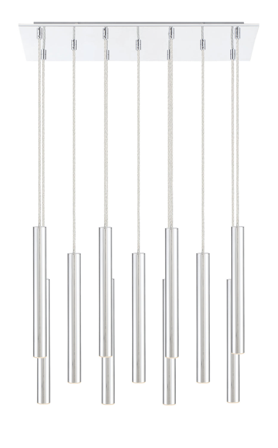 Z-Lite Canada - 917MP12-CH-LED-11LCH - LED Chandelier - Forest - Chrome