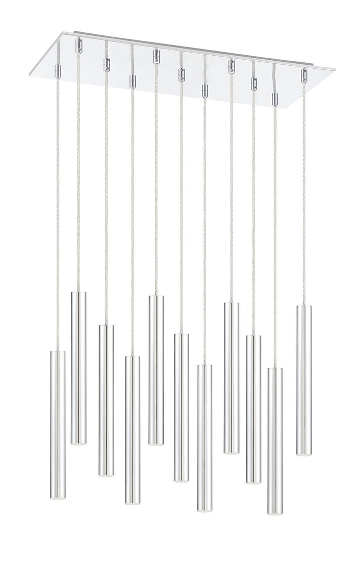 Z-Lite Canada - 917MP12-CH-LED-11LCH - LED Chandelier - Forest - Chrome
