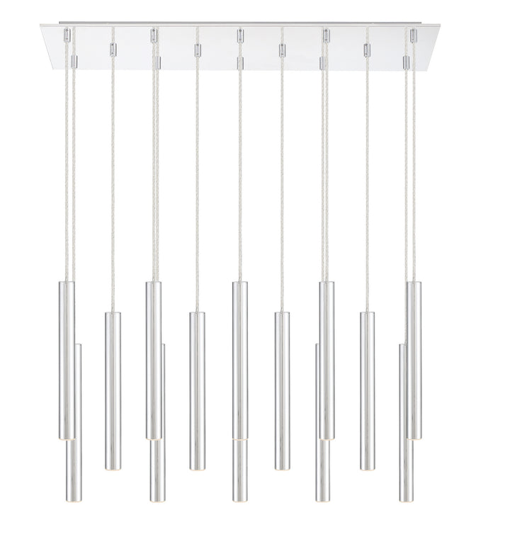 Z-Lite Canada - 917MP12-CH-LED-14LCH - LED Chandelier - Forest - Chrome